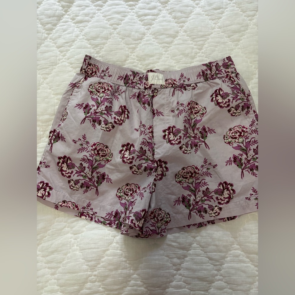 J Crew Floral Women's boxer shorts